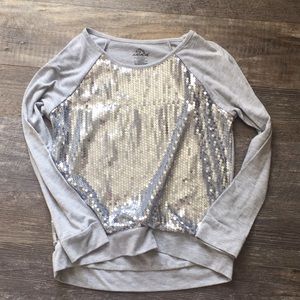 Sequin sweatshirt